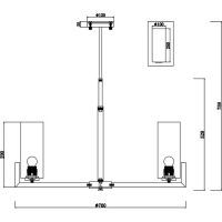 Люстра Maytoni Modern Fortano Белая Латунь арт-MOD089PL-08BS — фото 6, Люстры