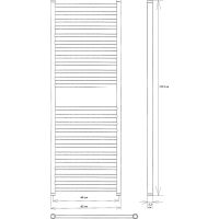 Товар: Водяной полотенцесушитель EWRIKA Медея S 120х40 Черный матовый - фото 5 Водяной полотенцесушитель EWRIKA Медея S 120х40 Черный матовый — фото 5, Водяные полотенцесушители
