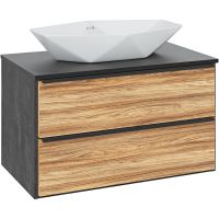 Раковина-чаша Runo Poligono 64 00-00001446 Белая — фото 4, Раковины