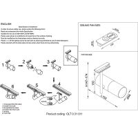 Товар: Трековый светильник Crystal Lux CLT 0.31 011 WH Белый - фото 3 Трековый светильник Crystal Lux CLT 0.31 011 WH Белый — фото 3, Трековые светильники
