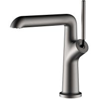 Смеситель для раковины Royce Elite RCM-111501GR Оружейная сталь — фото 1, Смесители