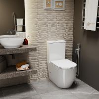 Товар: Унитаз компакт Point Сатурн PN42901 с бачком и сиденьем Микролифт - фото 7 Унитаз компакт Point Сатурн PN42901 с бачком и сиденьем Микролифт — фото 7, Унитазы