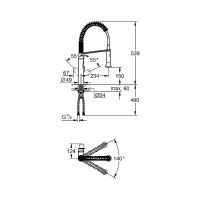 Товар: Смеситель для кухни Grohe K7 31379000 Хром - фото 5 Смеситель для кухни Grohe K7 31379000 Хром — фото 5, Смесители для кухни