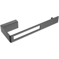 Полотенцедержатель Boheme Q 10945-GM Оружейная сталь — фото 1, Полотенцедержатели