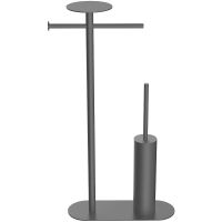 Напольная стойка Boheme Venturo 10953-GM Оружейная сталь — фото 1, Стойки - набор держателей