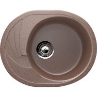 Кухонная мойка Ulgran Classic U-403-307 Терракот — фото 1, Кухонные мойки