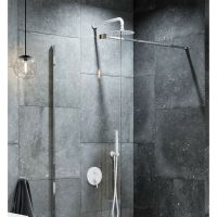 Душевая система Excellent Pi Arex AREX.SET.1245WH Белая — фото 2, Душевое оборудование. Душевая программа