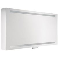 Зеркальный шкаф Keuco Edition 300 125 30202 171201 с подсветкой Белый — фото 1, Зеркальные шкафы в ванную