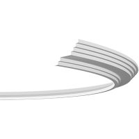 Карниз гибкий Европласт 1.50.276 2000x60x100 мм — фото 1, Карнизы