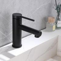 Смеситель для раковины Abber Emotion Черный матовый арт-AF8810B — фото 2, Смесители для раковины