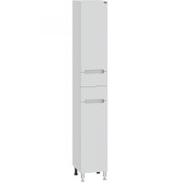 Шкаф пенал СанТа Лондон 30 524008 Белый — фото 1, Пеналы для ванной комнаты