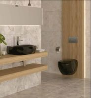 Унитаз биде beWash Bekinger 87303606 подвесной Черный глянец с сиденьем Микролифт — фото 3, Унитазы