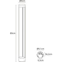 Товар: Ландшафтный светильник Artelamp New York A1680PA-1BK Черный - фото 3 Ландшафтный светильник Artelamp New York A1680PA-1BK Черный — фото 3, Уличное освещение
