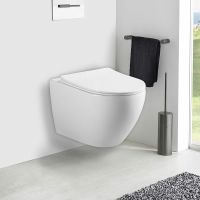 Товар: Унитаз Vincea Esse VT1-211 подвесной с сиденьем Микролифт - фото 5 Унитаз Vincea Esse VT1-211 подвесной с сиденьем Микролифт — фото 5, Унитазы