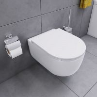 Унитаз биде Damixa Sirius подвесной с сиденьем Микролифт арт-DX86C1800SC — фото 3, Подвесные унитазы