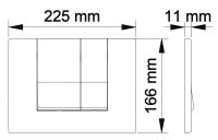 Комплект унитаза с инсталляцией Berges Floe Rimless 043230 с сиденьем Микролифт и Черной клавишей смыва — фото 11, Комплекты унитаз + инсталляция