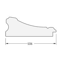 Зеркало Evoform Exclusive-G 162х80 BY 4294 с гравировкой в багетной раме - Барокко золото 106 мм — фото 6, Мебель для ванной