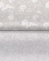 Обои Prima Italiana Carnevale 80705 Винил на флизелине (1,06*10) Серый/Белый, Цветы/Листья — фото 4, Обои для стен