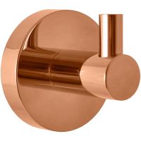 Крючок Rav Slezak Colorado COA0100ZRK Розовый золотистый крацованный — фото 1, Крючки для полотенец