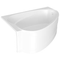 Товар: Акриловая ванна Marka One Love 185х135 L 01лв1813л без гидромассажа - фото 2 Акриловая ванна Marka One Love 185х135 L 01лв1813л без гидромассажа — фото 2, Ванны