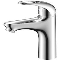 Смеситель для раковины Olive's Vega 12100VE Хром — фото 1, Смесители для раковины