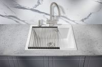 Ролл-мат Milacio Ultra MCU.4533.SS / нержавеющая сталь / 45x36 см — фото 4, Сушилки для кухонных моек