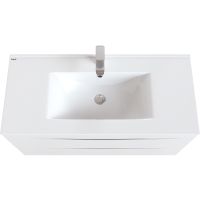 Тумба под раковину Iddis Cloud 100 подвесная Белый арт-CLO10W1i95 — фото 3, Тумбы под раковину