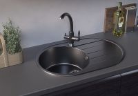 Смеситель для кухни Ulgran Quartz UQ-017-04 Платина — фото 2, Смесители