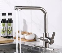 Смеситель для кухни Gappo G4399-1 Нержавеющая сталь — фото 3, Смесители для кухни