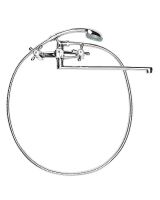 Смеситель для ванны Orange OneLife P03-211cr универсальный Хром — фото 3, Смеситель для ванны