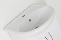 Тумба под раковину Style Line Эко Фьюжн 9 Уют 55 Белый глянец арт-ЛС-00000073 — фото 9, Тумбы под раковину