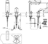 Товар: Смеситель для раковины Toto Neorest TLP02304R Хром - фото 3 Смеситель для раковины Toto Neorest TLP02304R Хром — фото 3, Смесители для раковины
