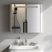 Зеркальный шкаф AM.PM Sensation 80 L Белый глянцевый арт-M30MCL0801WG — фото 2, Зеркальные шкафы в ванную