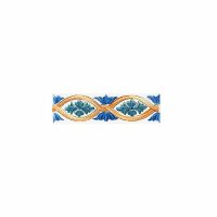 Керамический бордюр Kerama Marazzi Капри майолика STG\A492\1146H 3х9,8 см — фото 1, Керамическая плитка