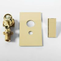 Смеситель для душа Cezares UNIKA-VDIM-03/24 Золото — фото 4, Смеситель для душа