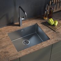 Товар: Кухонная мойка Iddis Edifice 54 EDI54G0i77 Графит - фото 3 Кухонная мойка Iddis Edifice 54 EDI54G0i77 Графит — фото 3, Кухонные мойки