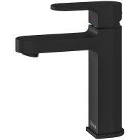 Смеситель для раковины Ravak Chrome CR 014.20BL Черный матовый арт-X070428 — фото 3, Смесители для раковины