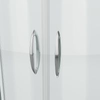 Душевой уголок Grossman Classic 120х80 L GR-9120L профиль Хром стекло прозрачное — фото 5, Душевые уголки