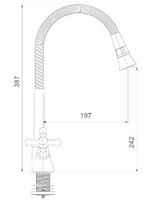 Смеситель для кухни Gappo G89 G4089 Хром — фото 10, Смесители для кухни