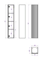 Шкаф пенал La Fenice Terra 30 FNC-05-TER-B-30 подвесной Белый матовый — фото 6, Мебель для ванной