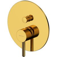 Смеситель для душа Whitecross Y gold Y1235GL Золото — фото 1, Смесители