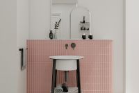 Керамическая плитка WOW Sweet Bars Blush Mat 128693 настенная 12,5x25 см — фото 2, Керамическая плитка