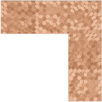 Товар: Зеркало Evoform Definite Floor 197х108 BY 6016 в багетной раме - Соты медь 70 мм - фото 2 Зеркало Evoform Definite Floor 197х108 BY 6016 в багетной раме - Соты медь 70 мм — фото 2, Мебель для ванной