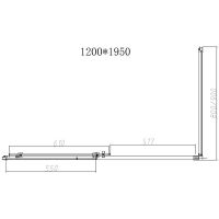 Товар: Душевой уголок Vincea Slim-N 120x90 VSR-4SN9012CLG профиль Брашированное золото стекло прозрачное - фото 6 Душевой уголок Vincea Slim-N 120x90 VSR-4SN9012CLG профиль Брашированное золото стекло прозрачное — фото 6, Душевые уголки