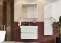 Товар: Зеркальный шкаф Roca Oleta 80 A857647501 с подсветкой Белый матовый - фото 6 Зеркальный шкаф Roca Oleta 80 A857647501 с подсветкой Белый матовый — фото 6, Мебель для ванной