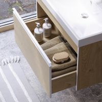 Товар: Тумба под раковину Aqwella Urban 80 URB0108DD подвесная Дуб Давос - фото 4 Тумба под раковину Aqwella Urban 80 URB0108DD подвесная Дуб Давос — фото 4, Мебель для ванной