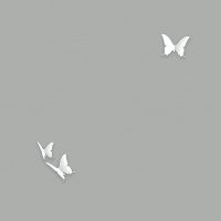 Обои Andrea Rossi Gallinara 54309-7 Винил на флизелине (1,06*10,05) Серый, Бабочки — фото 1, Обои для стен