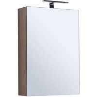 Зеркальный шкаф Aquanet Нью-Йорк 60 R 203951 Орех — фото 2, Зеркальные шкафы в ванную