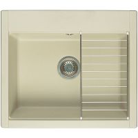 Кухонная мойка Aquaton Делия 60 Жемчуг арт-1A715232LD240 — фото 2, Кухонные мойки