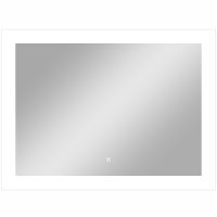 Зеркало Континент Relax 900х700 ЗЛП561 с подсветкой с сенсорным выключателем — фото 1, Зеркала в ванную комнату